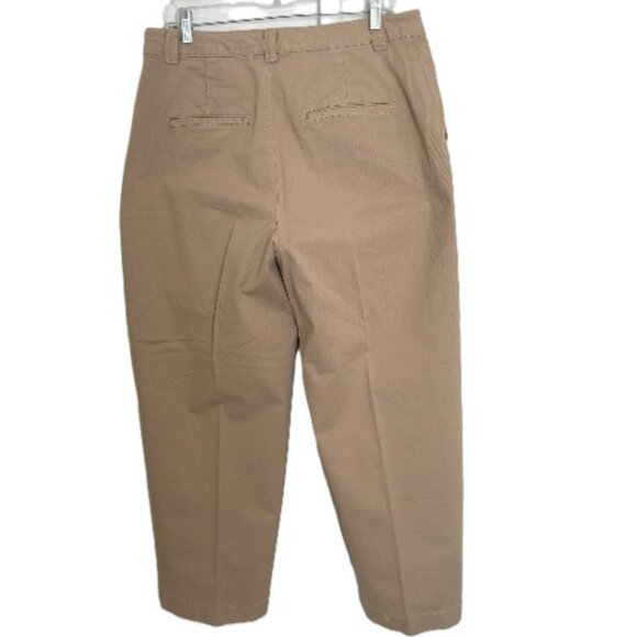 GAP Straight Up High Rise Khakis with Washwell Sz 12 - Picture 4 of 7
